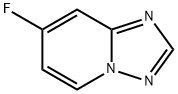 7-氟-[1,2,4]三唑并[1,5-A]吡啶 结构式