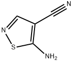 5-氨基异噻唑-4-腈 结构式