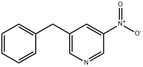 3-Benzyl-5-nitropyridine 结构式