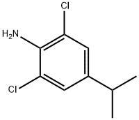 2,6-二氯-4-异丙基苯胺 结构式