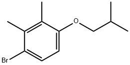 4-溴-2,3-二甲基-1-(2-甲基丙氧基)苯 结构式