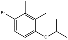 4-溴-2,3-二甲基-1-异丙氧基苯 结构式