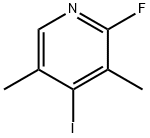 2-Fluoro-4-iodo-3,5-dimethylpyridine 结构式