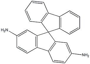 2,7-二氨基-9,9-螺二芴 结构式