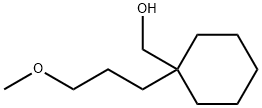 (1-(3-METHOXYPROPYL)CYCLOHEXYL)METHANOL 结构式