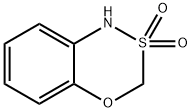 1H,3H-benzo[e][1,3,4]oxathiazine 2,2-dioxide 结构式