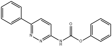 phenyl 6-phenylpyridazin-3-ylcarbamate 结构式