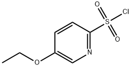 5-ethoxypyridine-2-sulfonyl chloride 结构式