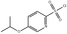 5-异丙氧基吡啶-2-磺酰氯 结构式