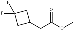 methyl 2-(3,3-difluorocyclobutyl)acetate 结构式