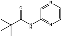 N-(吡嗪-2-基)新戊酰胺 结构式