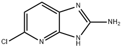 5-氯-1H-咪唑并[4,5-B]吡啶-2-胺 结构式