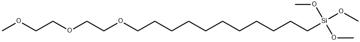 3,3-dimethoxy-2,15,18,21-Tetraoxa-3-siladocosane 结构式
