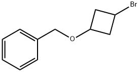 [(3-bromocyclobutoxy)methyl]benzene 结构式