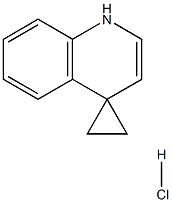 2,3-dihydro-1H-spiro[cyclopropane-1,4-quinoline] hydrochloride 结构式