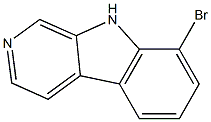 9H-Pyrido[3,4-b]indole, 8-bromo-
 结构式