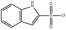 1H-Indole-2-sulfonyl chloride 结构式
