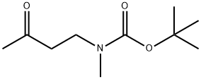 TERT-BUTYL METHYL(3-OXOBUTYL)CARBAMATE 结构式