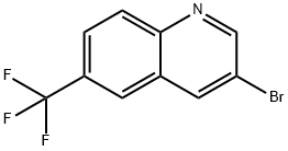 3-溴-6-三氟甲氧基喹啉 结构式