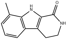 8-METHYL-1-TETRAHYDRONORHARMANONE, TECH. 结构式