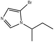 1-sec-butyl-5-bromo-1H-imidazole 结构式