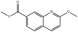 Methyl 2-methoxyquinoline-7-carboxylate 结构式