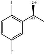 (S)-1-(2-碘-5-氟苯基)乙醇 结构式