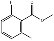 2-氟-6-碘苯甲酸甲酯 结构式