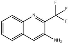 2-(TRIFLUOROMETHYL)QUINOLIN-3-AMINE 结构式