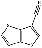 噻吩并[3,2-B]噻吩-3-甲腈 结构式