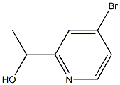 2-(1-羟乙基)-4-溴吡啶 结构式