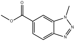 1H-BENZIMIDAZOLE-5-CARBOXYLIC ACID,1-METHYL-,METHYL ESTER 结构式