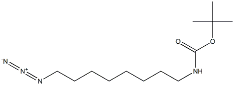 N-Boc-8-azidooctan-1-amine 结构式