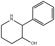 2-phenyl-3-Piperidinol 结构式