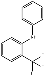 N-Phenyl-4-(trifluoromethyl)aniline 结构式