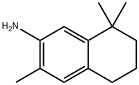 3,8,8-Trimethyl-5,6,7,8-tetrahydronaphthalen-2-amine 结构式