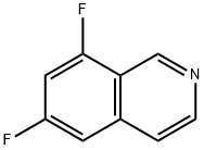 6,8-二氟异喹啉 结构式