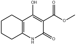 2,4-二羟基-5,6,7,8-四氢喹啉-3-羧酸甲酯 结构式