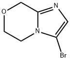 3-溴-5,6-二氢-8H-咪唑[2,1-C][1,4]噁嗪 结构式