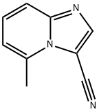 5-Methyl-imidazo[1,2-a]pyridine-3-carbonitrile 结构式