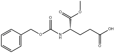 苄氧羰基-谷氨酸甲酯 结构式