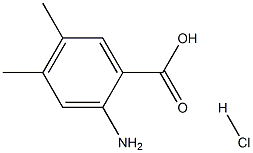 2-Amino-4,5-dimethylbenzoic acid hydrochloride