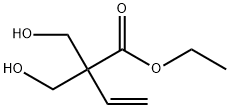 ethyl 2,2-bis(hydroxymethyl)but-3-enoate 结构式