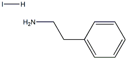 2-苯乙胺氢碘酸盐 结构式