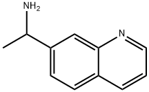 1-(quinolin-7-yl)ethanamine 结构式