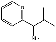 2-methyl-1-(pyridin-2-yl)prop-2-en-1-amine 结构式