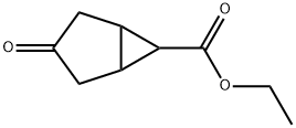 ETHYL 3-OXOBICYCLO[3.1.0]HEXANE-6-CARBOXYLATE 结构式