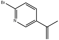 2-溴-5-(丙-1-烯-2-基)吡啶 结构式