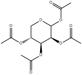 四-O-乙酰基-D-吡喃来苏糖 结构式