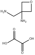3-(Aminomethyl)oxetan-3-amine oxalate 结构式